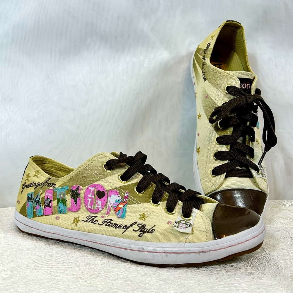 Women's Kitson Home of Style City Of The Stars Sneakers Womens canvas Shoes  8